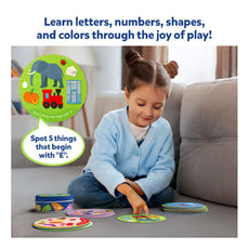 Educational matching game for Toddlers featured in Spot and Learn Flash Cards product