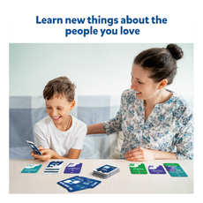 Family conversation card game from Train of Thought for family discussions ages 6+