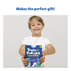 Train of Thought card game for family conversation starters ages 6+