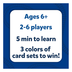 Game information square for Train of Thought Family Conversation Starters ages 6+