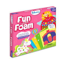 Fun with Foam craft kit featuring Unicorn and Princess stickers for ages 3-7