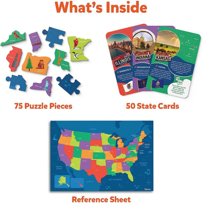 United States Map Puzzle (ages 6-12)