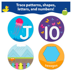 Educational tracing cards from Write and Learn! Reusable Cards for Toddlers ages 3-6