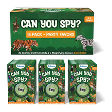 Can You Spy party favor packs for ages 4-7 at Pack Party Favors