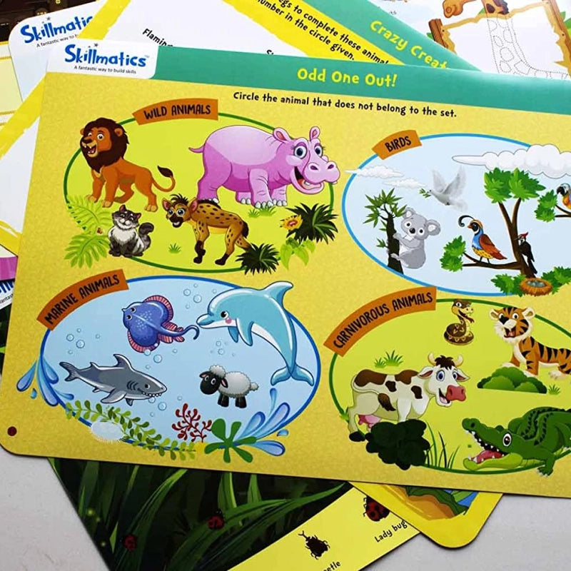 Animal Kingdom | Reusable Activity Mats (ages 3-6)