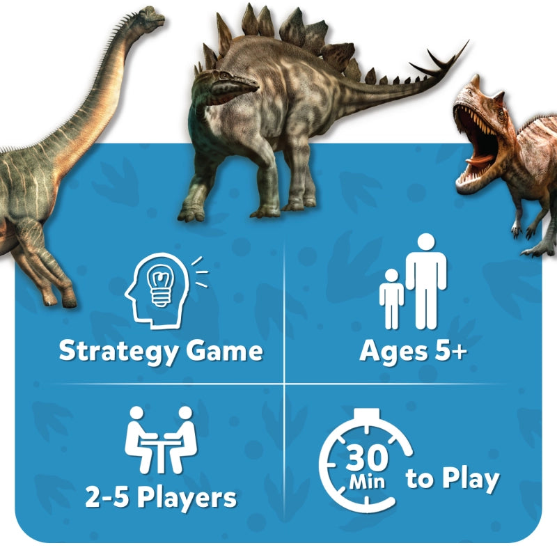 Dino Trio | Smart Strategy Game (ages 5+)