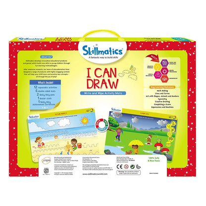 I Can Draw | Reusable Activity Mats (ages 3-6)