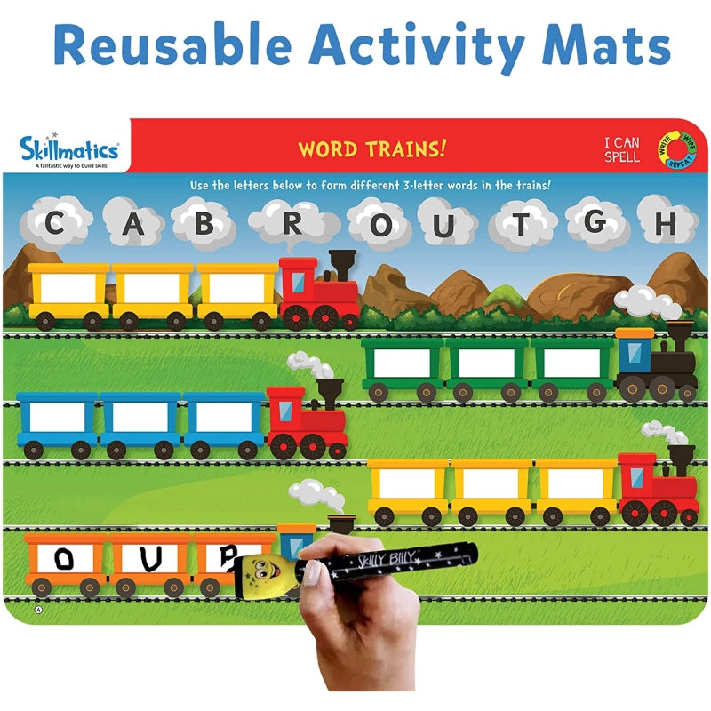 I Can Spell | Reusable Activity Mats (ages 3-6)