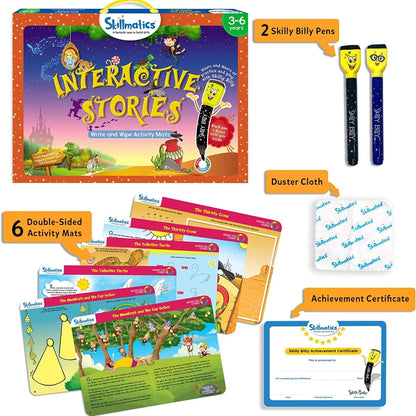 Interactive Stories | Reusable Activity Mats (ages 3-6)