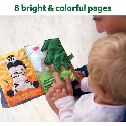 Peek-A-Boo: Jungle Theme | Interactive Soft Cloth Book (6 months+)