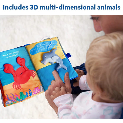 Peek-A-Boo : Underwater Animals | Interactive Cloth Book (6 months+)