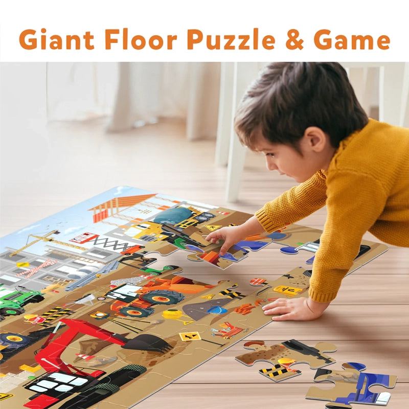 Piece & Play Construction Site | Jigsaw Puzzle (ages 3-7)