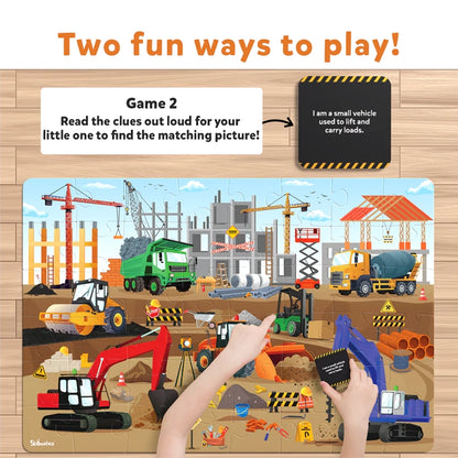 Piece & Play Construction Site | Jigsaw Puzzle (ages 3-7)