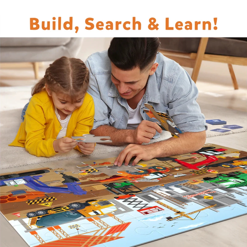 Piece & Play Construction Site | Jigsaw Puzzle (ages 3-7)