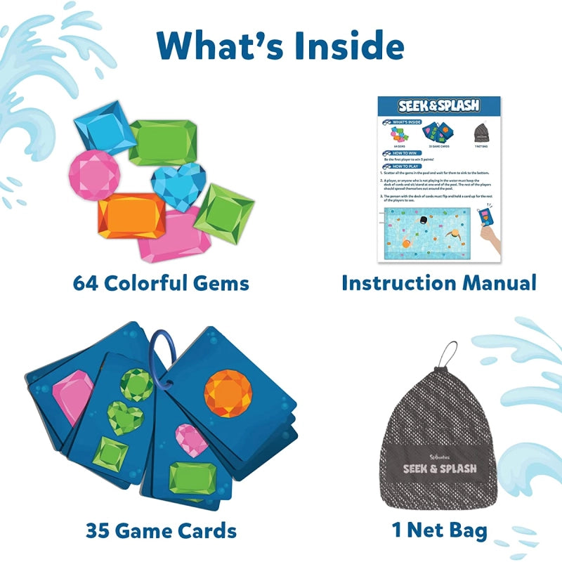 Seek & Splash | Underwater Search and Find Game (ages 6+)