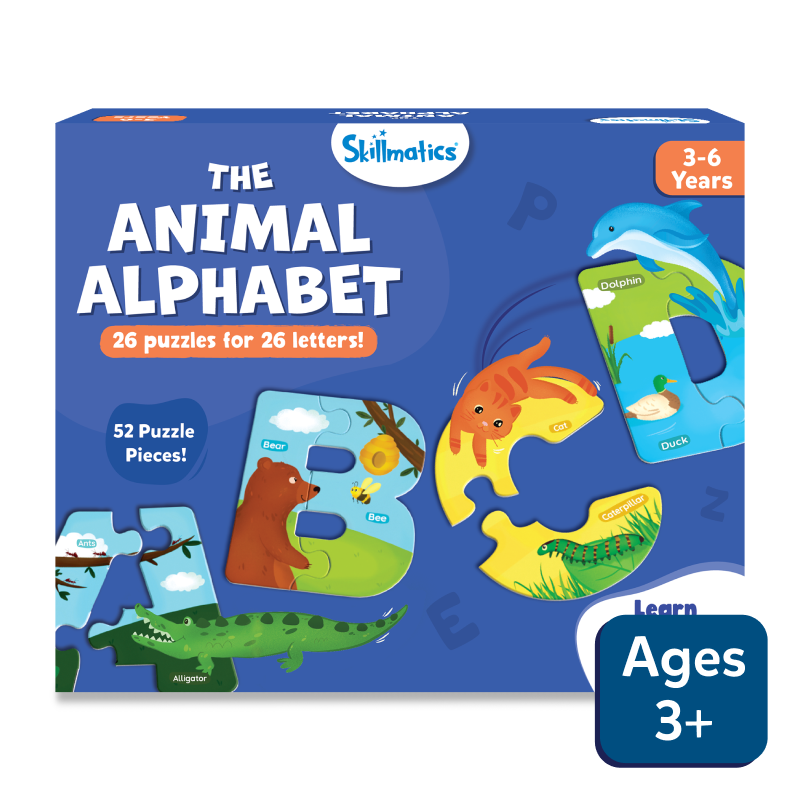 The Animal Alphabet | Fun & Educational Jigsaw Puzzle (ages 3-6)